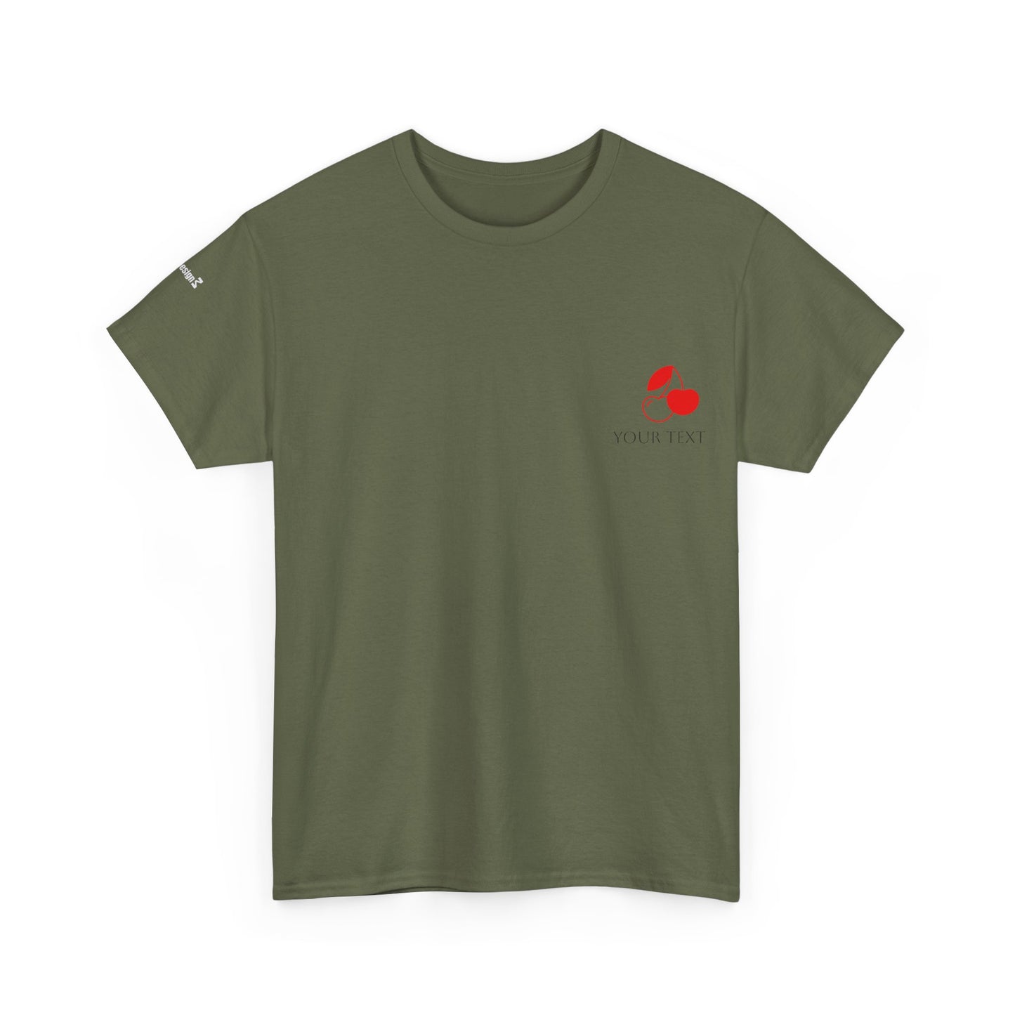T-Shirt Art Design Kirsche - personalisierbar
