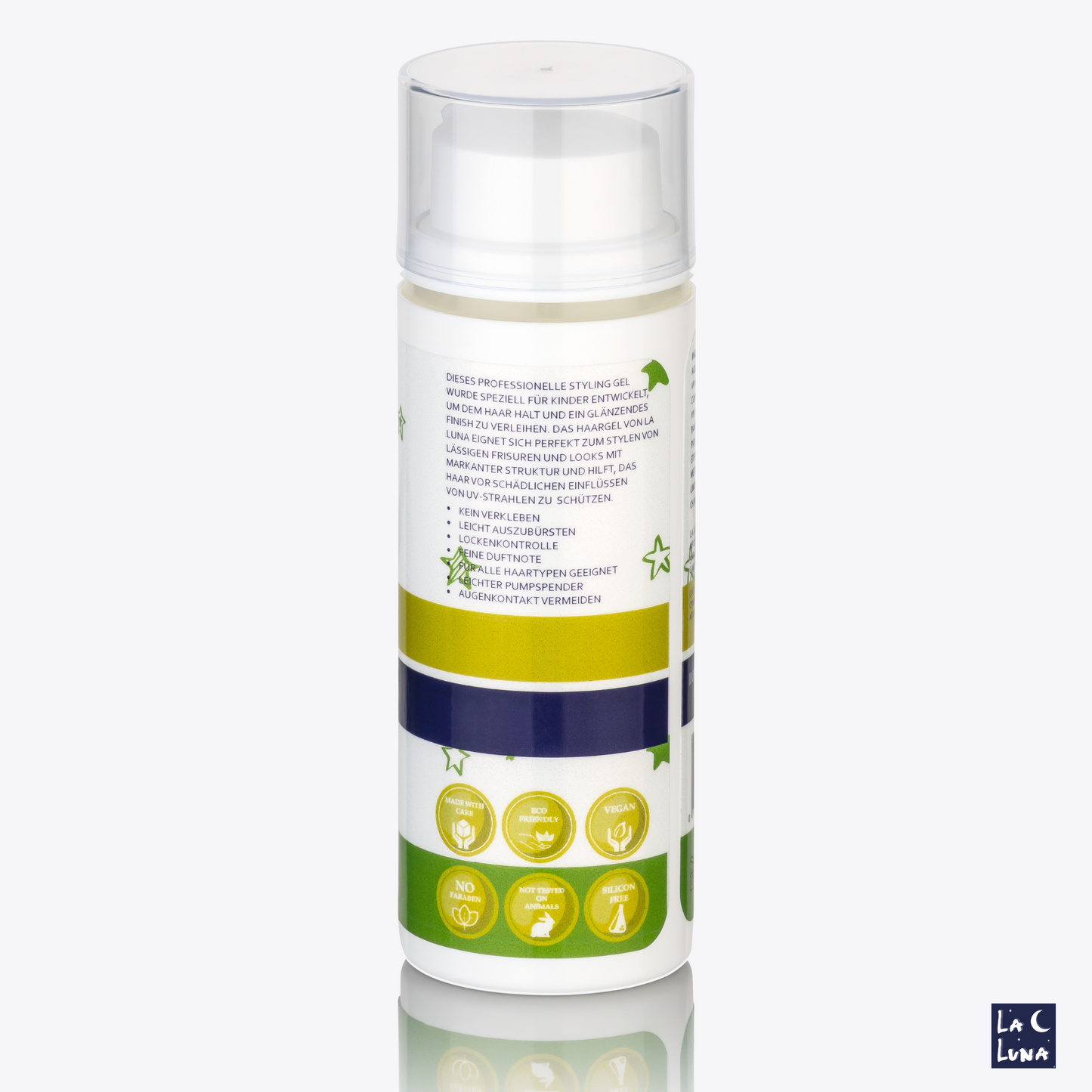La Luna natürliches Haargel für Kinder – sanftes Styling ohne Parabene