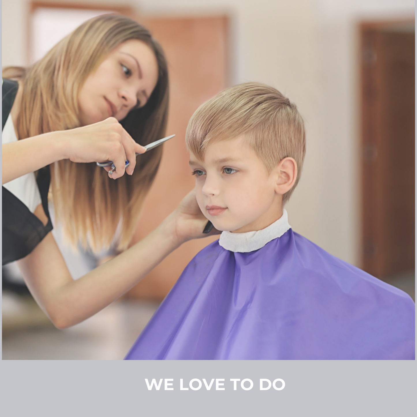 Kind mit gestyltem Haar – La Luna Haarstyling-Produkte für sanftes und sicheres Styling