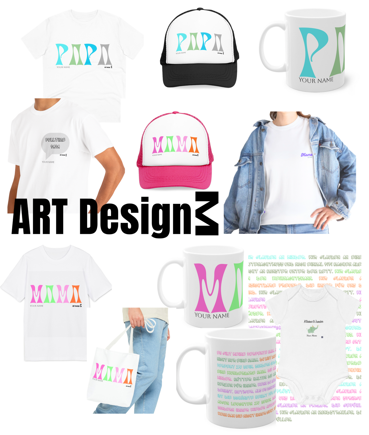 T-Shirt Art Design Mama 2025
