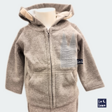 Baby Kapuzen Sweatshirt mit DOM - lokal gefertigt