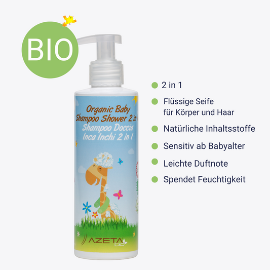 Bio Baby Shampoo kaufen – Sanfte Pflege für empfindliche Babyhaut - La Luna Köln