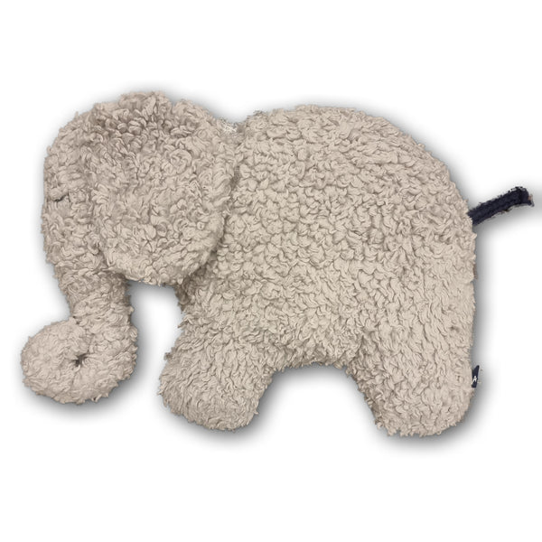 Elefanten Kissen LUISA in Organic Cotton Grau- Handmade Cologne