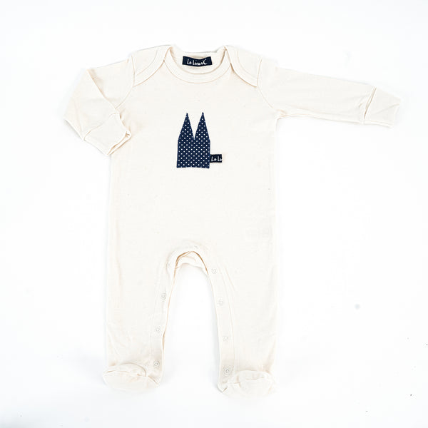 Baby Strampler mit DOM Applikation - Handmade Cologne