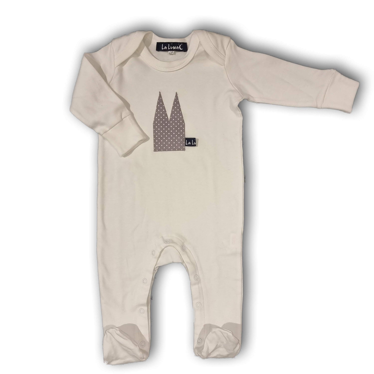 Schöner Baby Strampler in weichem Bio Stoff
